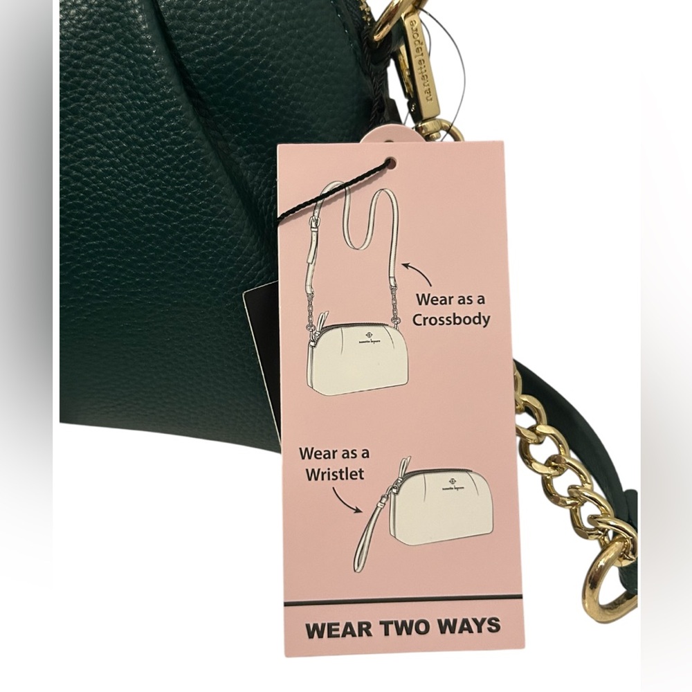 Nanette Lapore Dark Green Crossbody & Grinch Mug - Picture 3 of 9